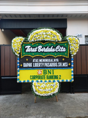 Papan Bunga Duka di Sei Kera Hilir Ii