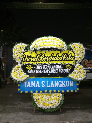 Papan Bunga Duka di Sei Kera Hilir Ii