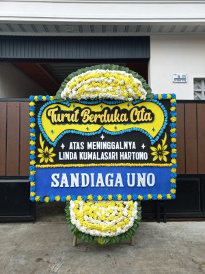 Papan Bunga Duka di Sei Kera Hilir Ii