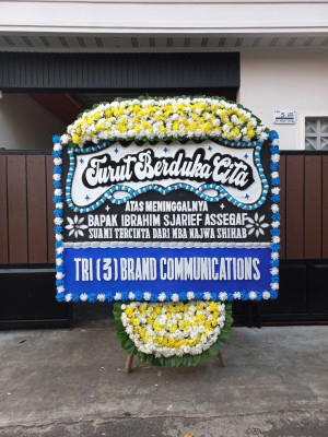 Papan Bunga Duka di Sei Kera Hilir Ii